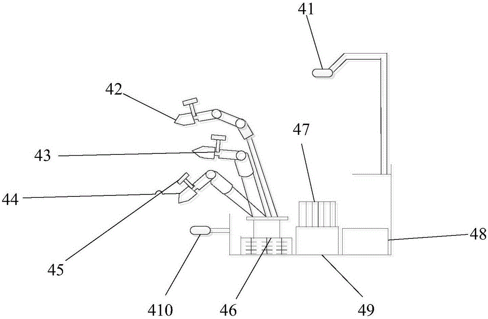 Operation monitoring system of hot-line working robot