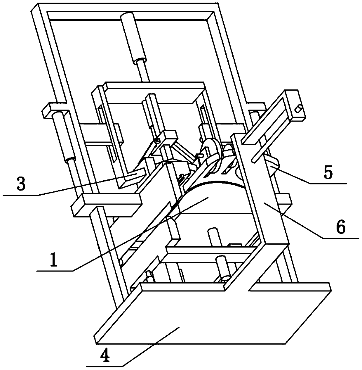 Metal plate forming mold and forming method thereof