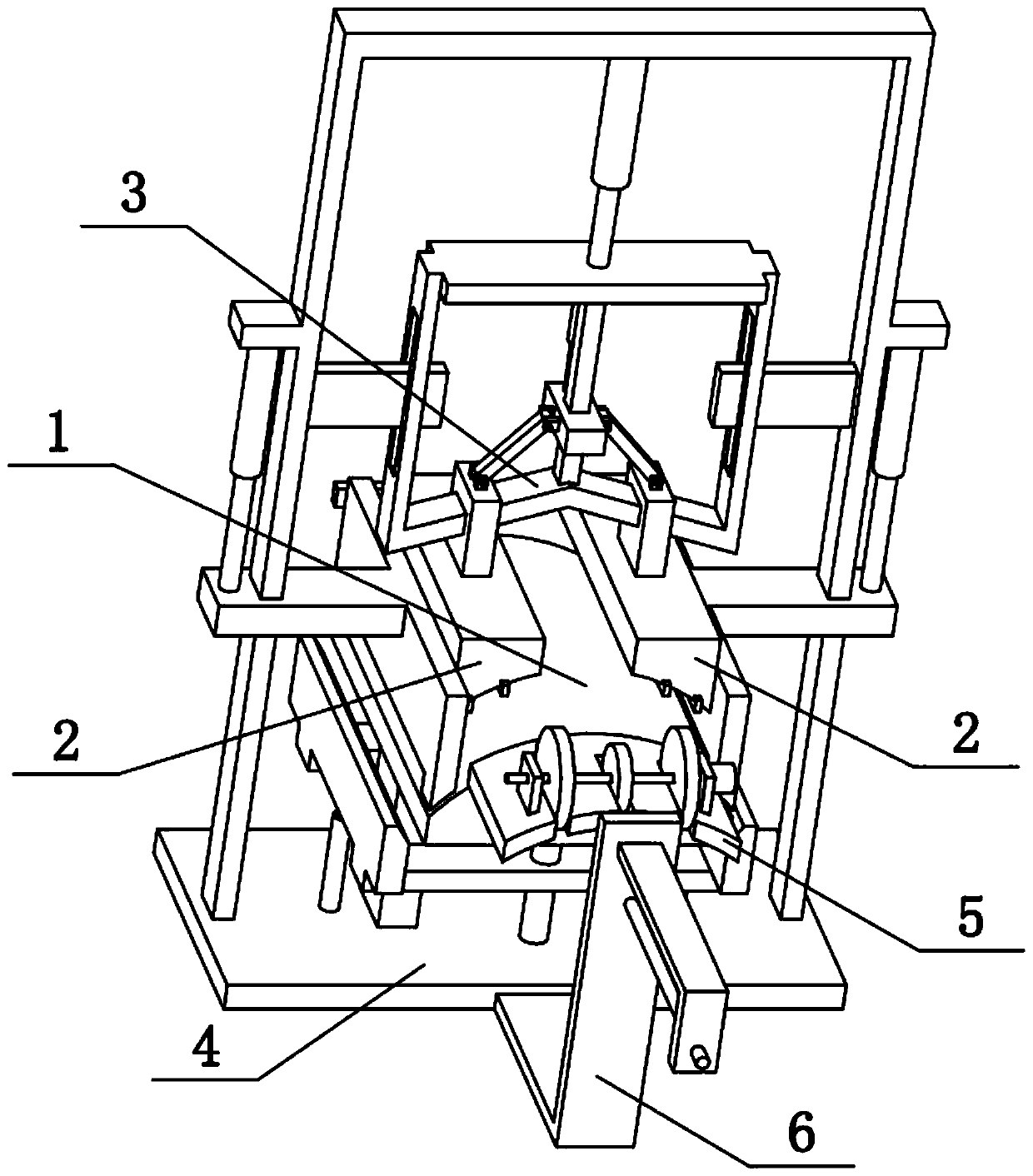 Metal plate forming mold and forming method thereof