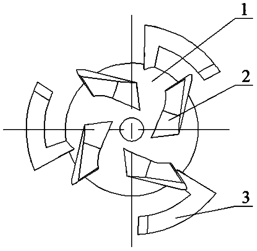 High flow disturbance sphere rotor inside heat exchange pipe