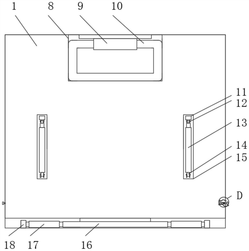 Portable foldable LED display screen