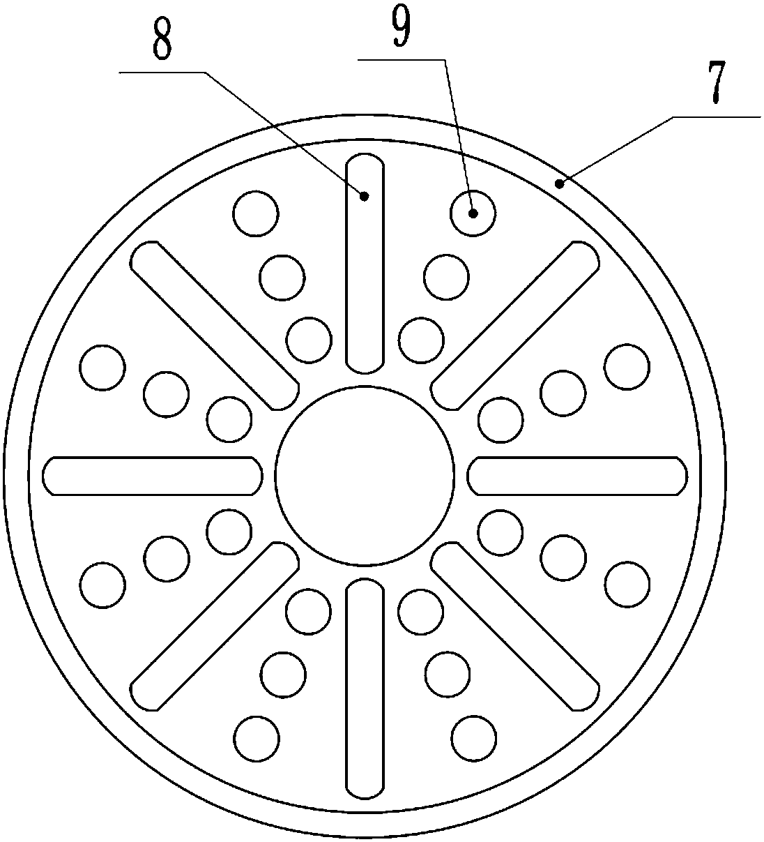 Building paint powder grinding and screening device