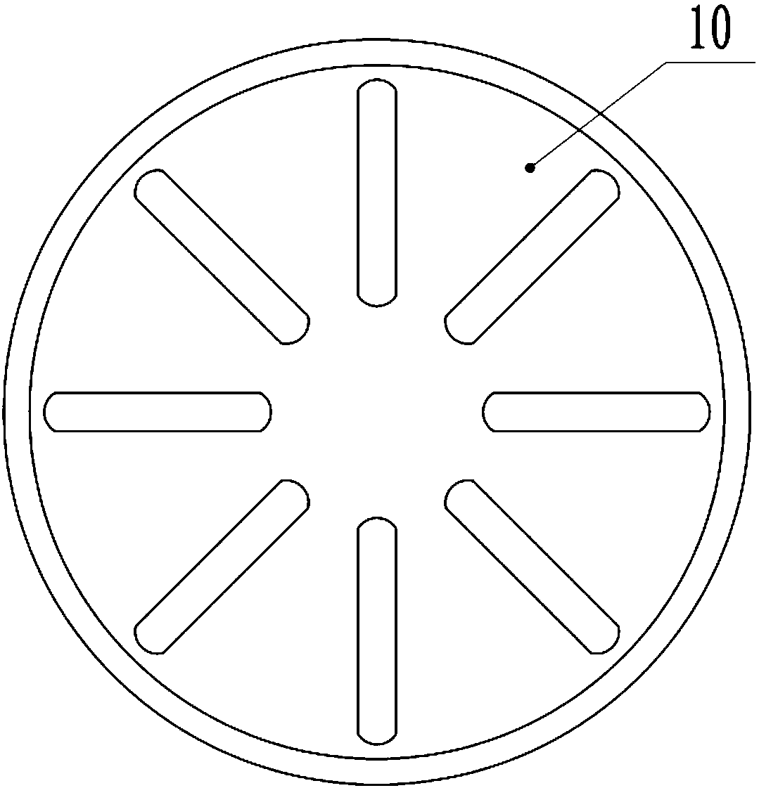 Building paint powder grinding and screening device