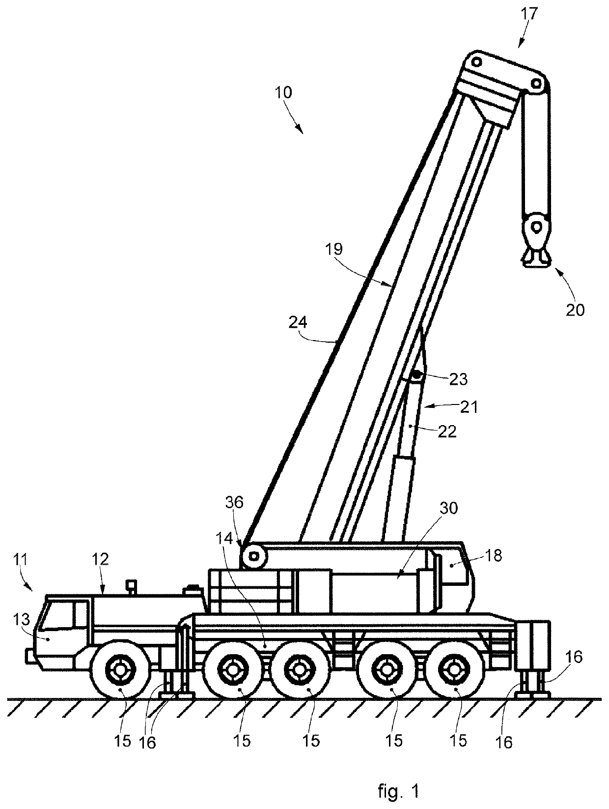 Mobile lifting apparatus