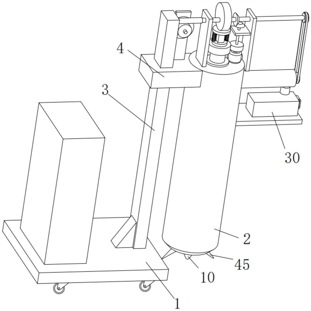 Soil sampling device for highway engineering road and use method thereof