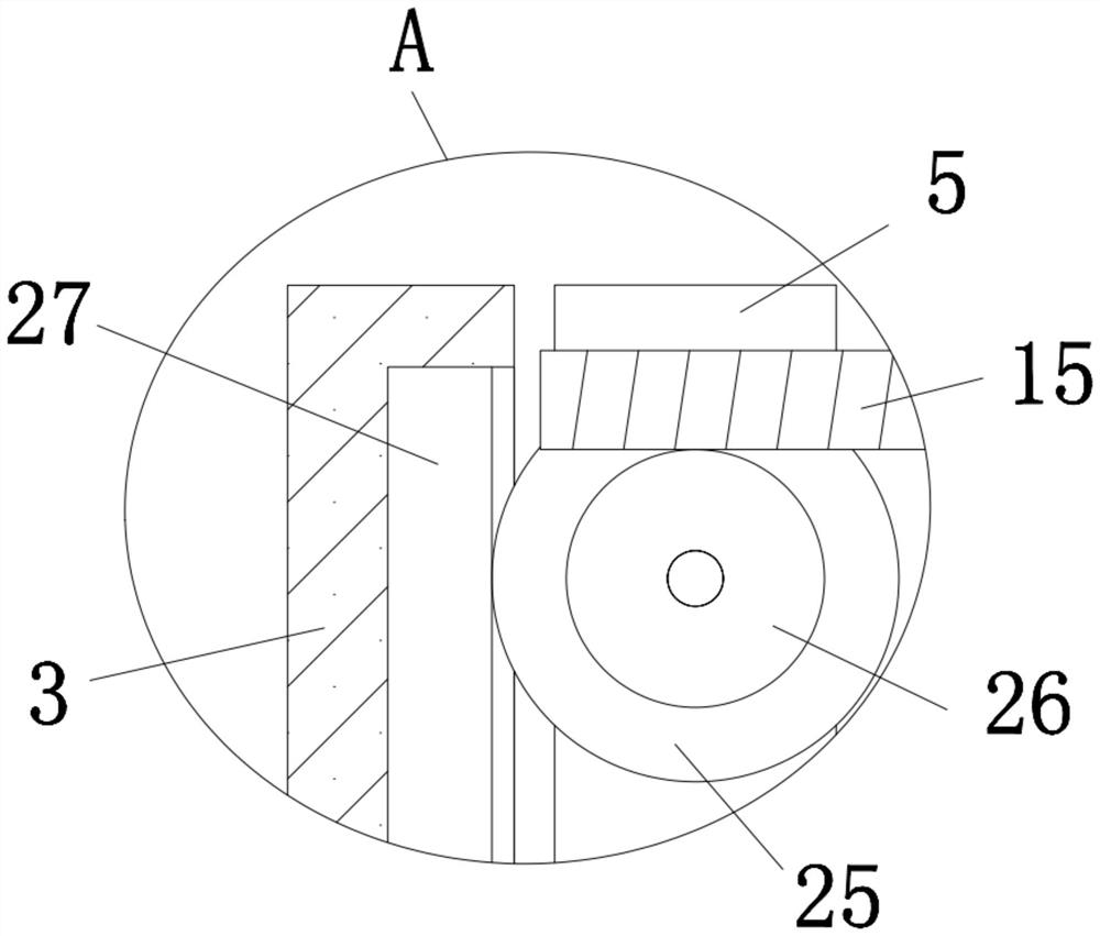 Soil sampling device for highway engineering road and use method thereof