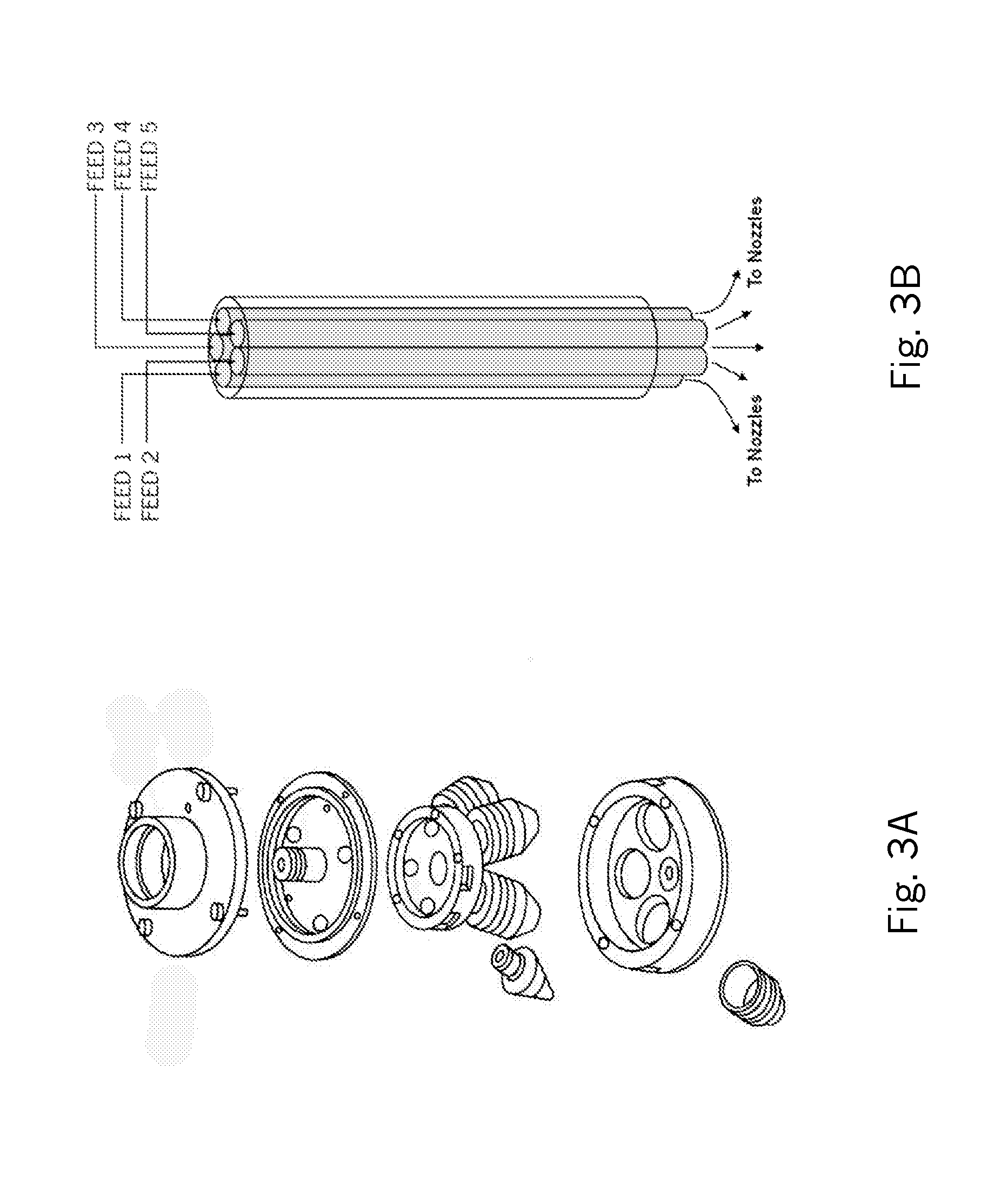 Deamorphization of spray-dried formulations via spray-blending