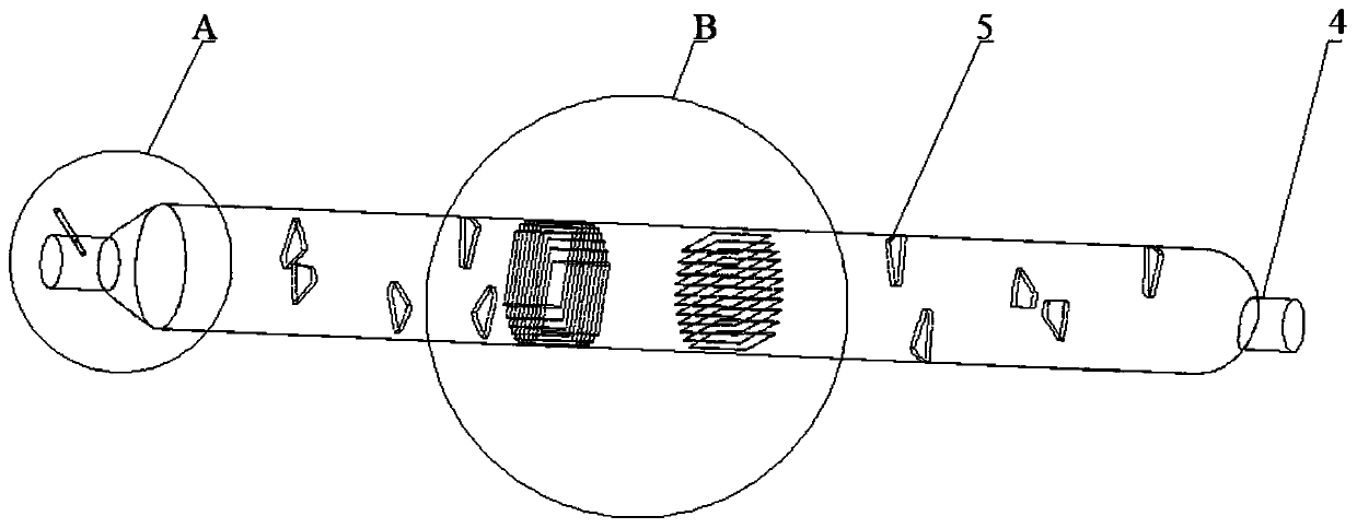 High-pressure injection type drug mixing device