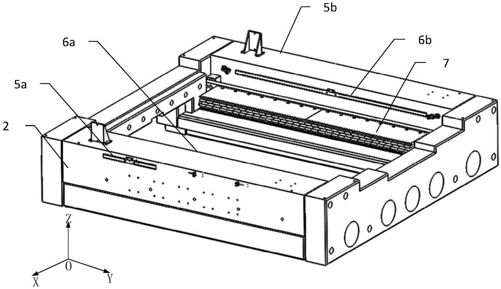 Reticle stage balance block combined centroid anti-drifting movement control method