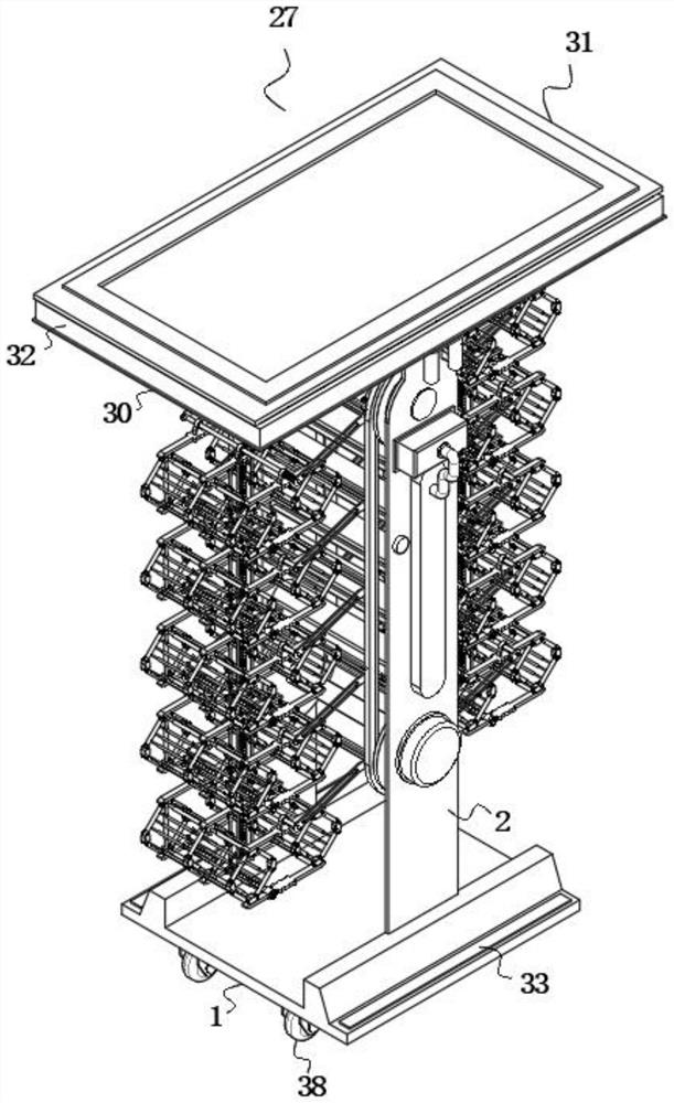 Rock core sample storage equipment for geotechnical engineering exploration