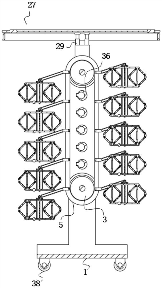 Rock core sample storage equipment for geotechnical engineering exploration