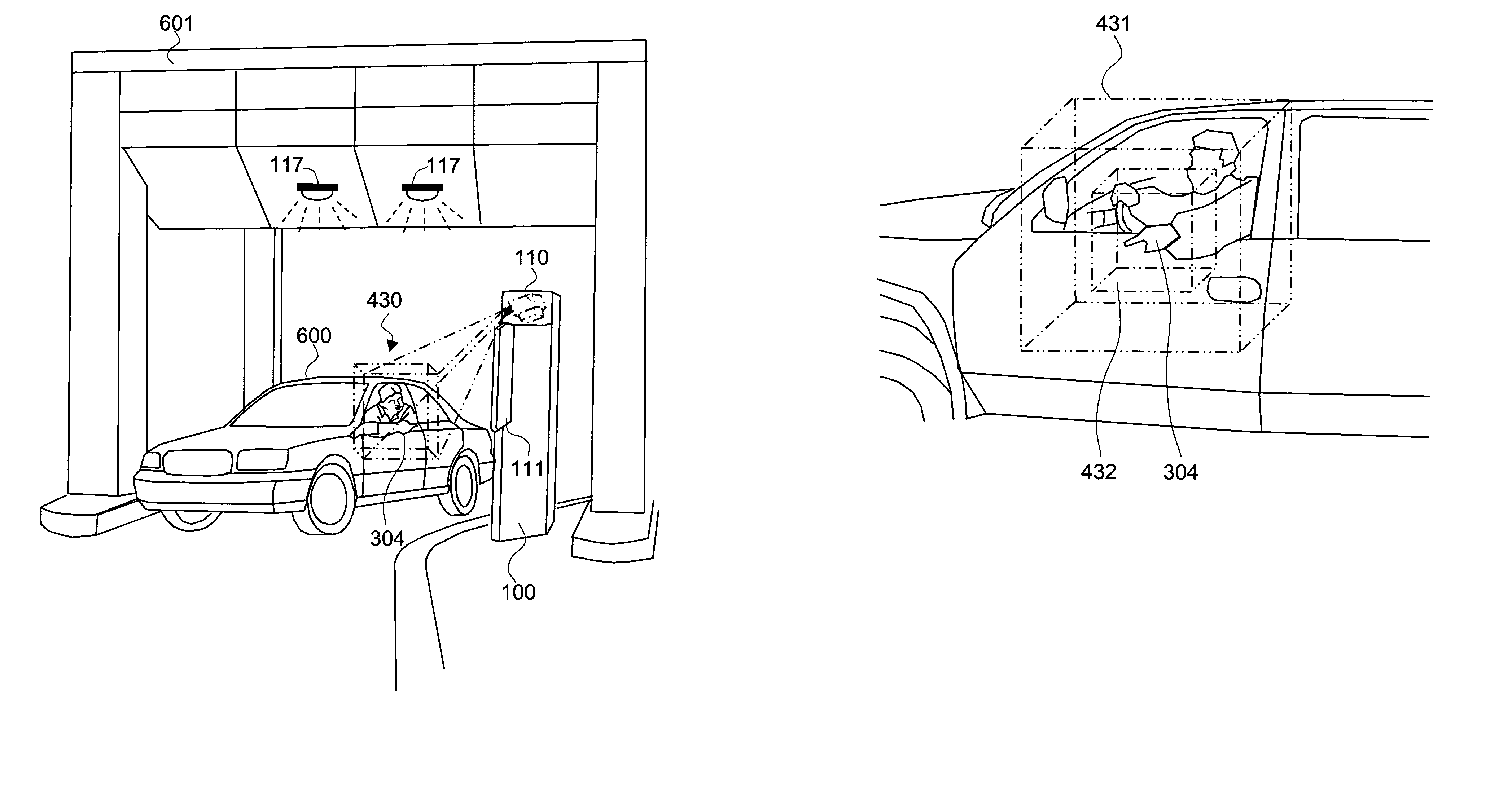 Method and apparatus for providing virtual touch interaction in the drive-thru