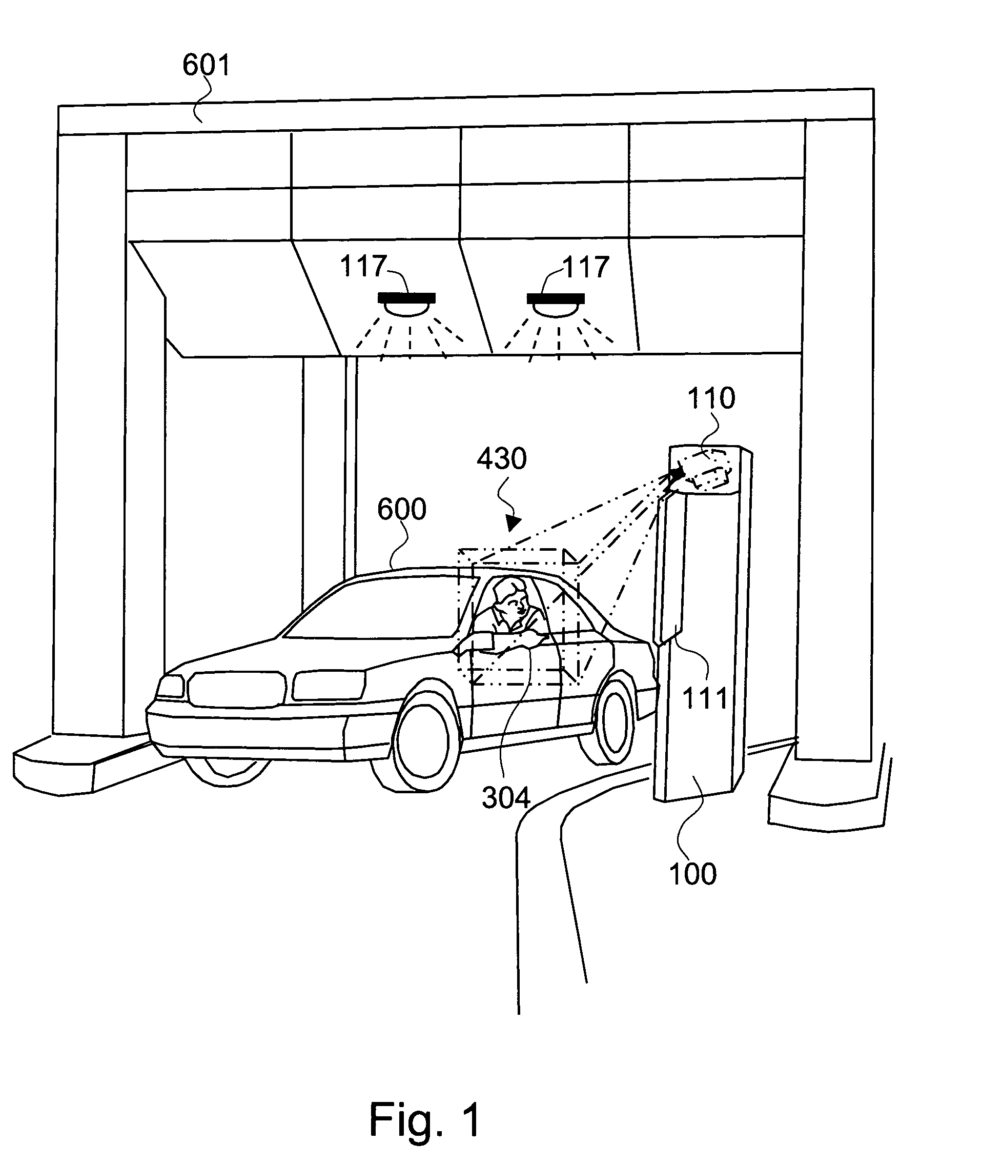 Method and apparatus for providing virtual touch interaction in the drive-thru