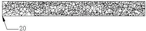 Sealing material for preventing rodents and pests from passing through and manufacturing process thereof