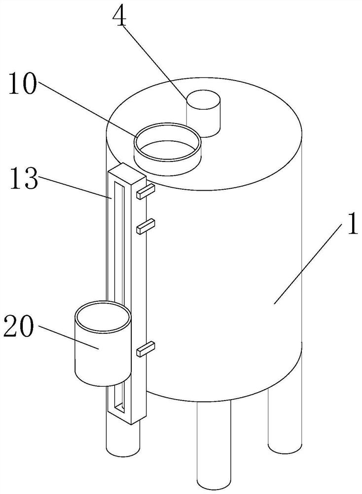 Plastic color mixing machine with built-in auxiliary feeding structure for plastic toy production