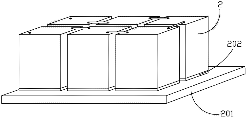 Manufacturing method of plate type integrated power battery module