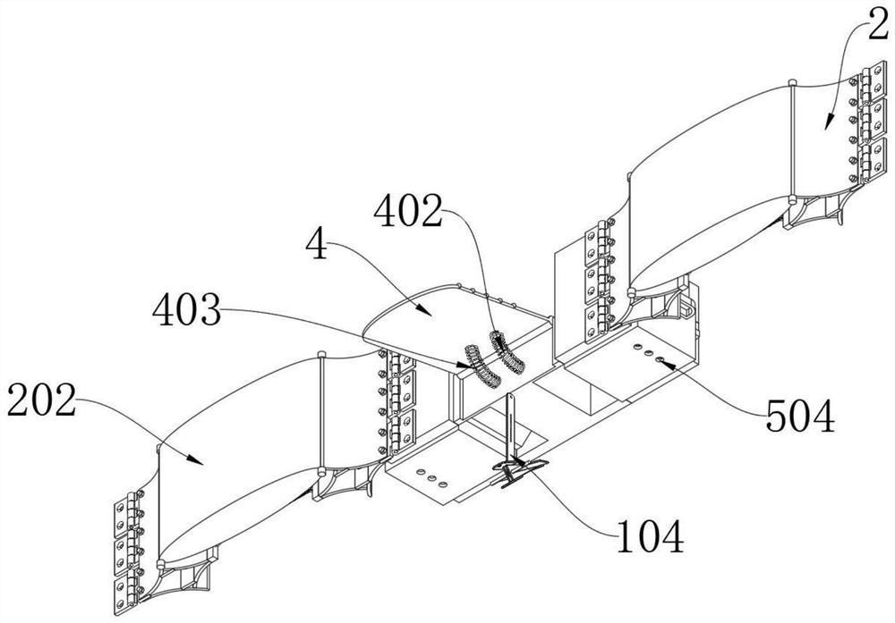 Dirty oil blocking device based on marine environmental protection engineering