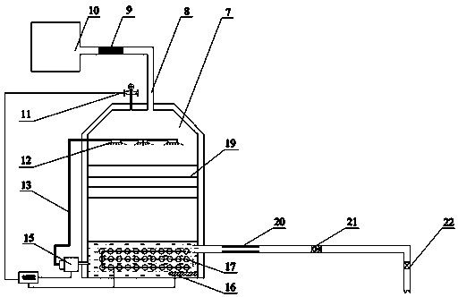 Method and device for recovering soot generated in preparation process of copper-phosphorus brazing filler metal