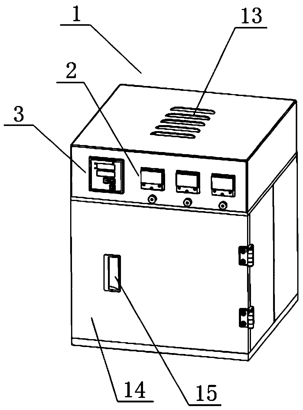 Lightning arrester insulation performance testing device