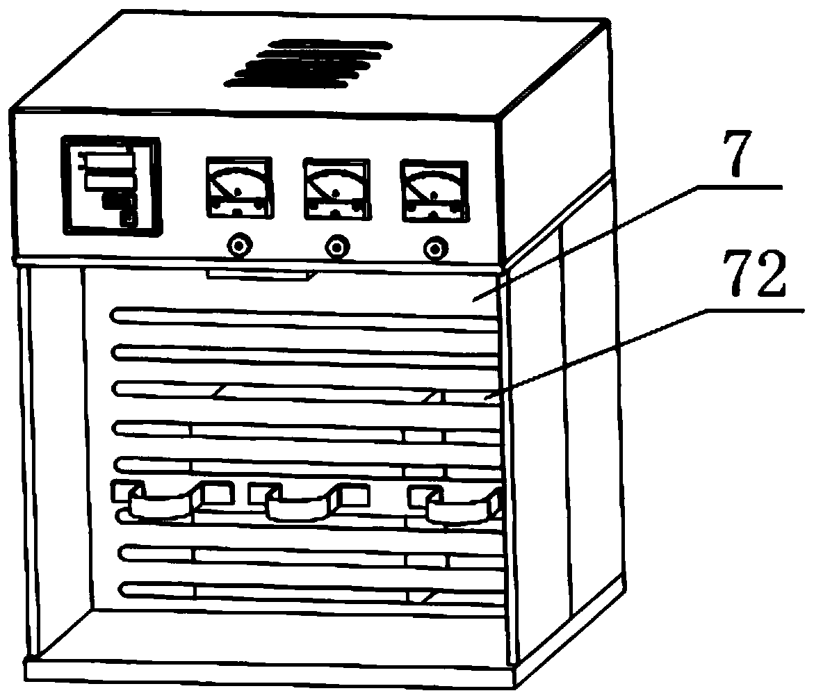 Lightning arrester insulation performance testing device