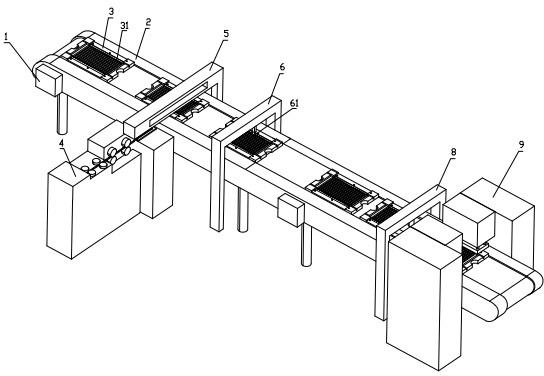 Automatic welding method and system for LED module connecting lead