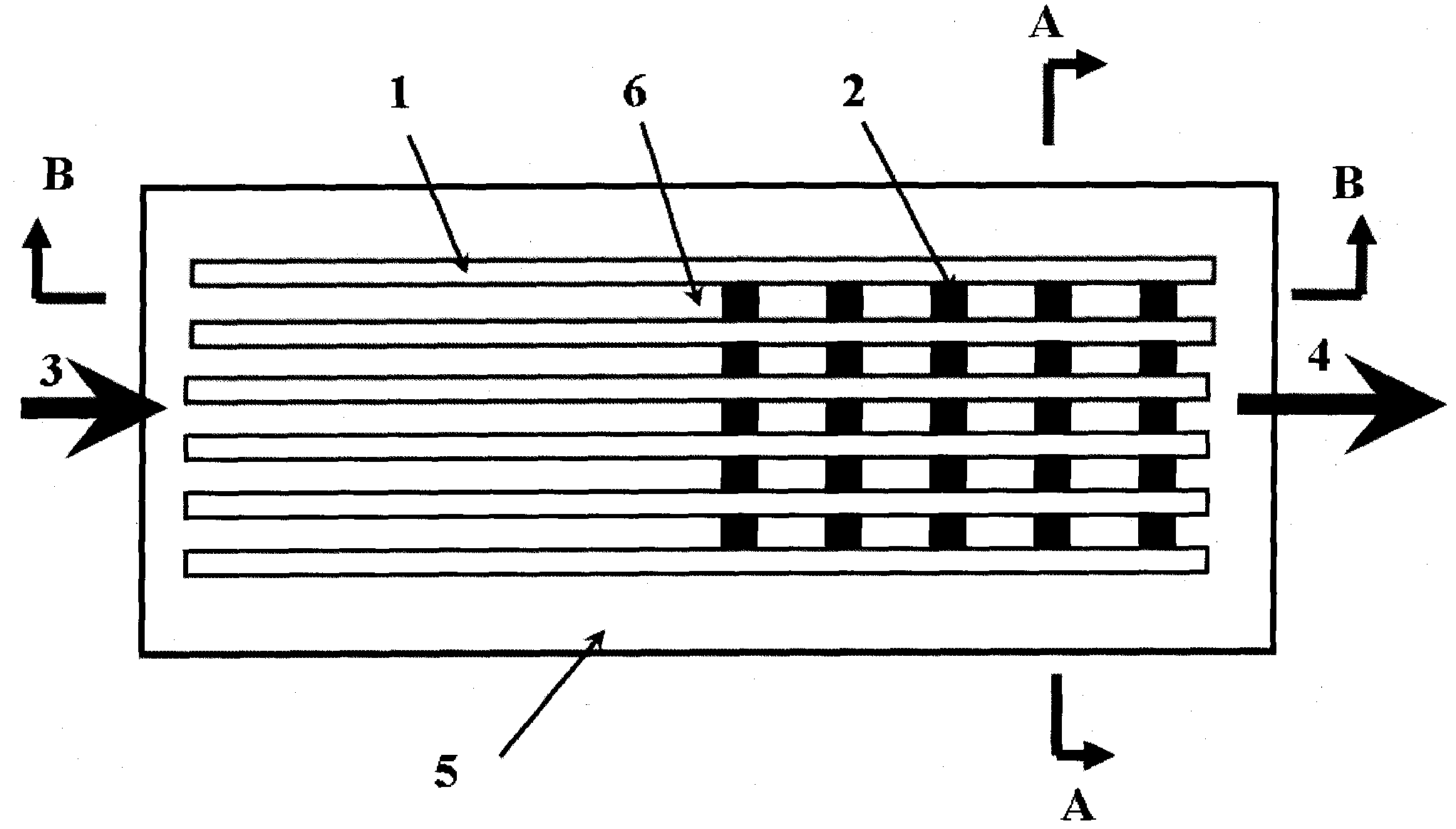 Fuel cell bipolar plate with filter films as well as cell assembled by same