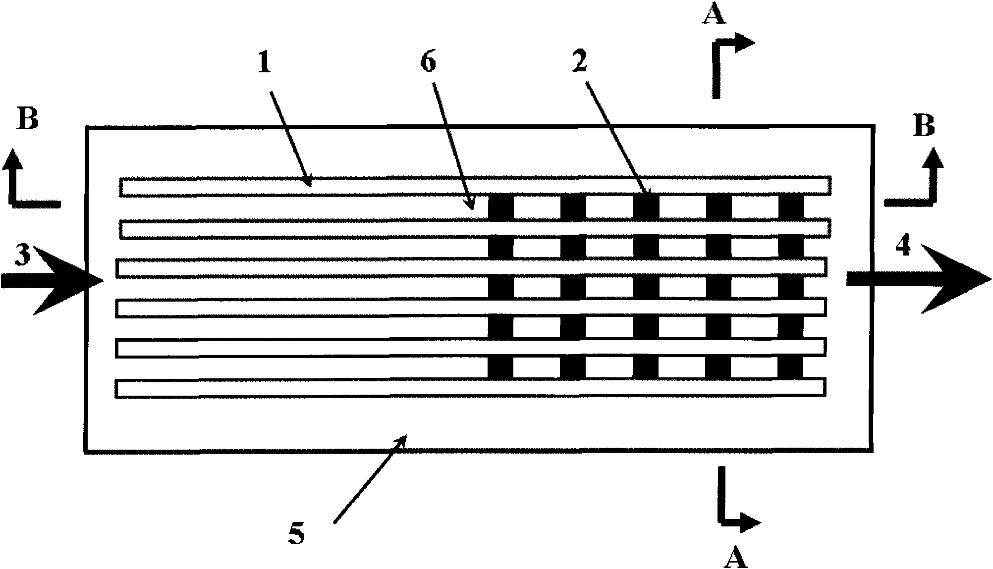 Fuel cell bipolar plate with filter films as well as cell assembled by same