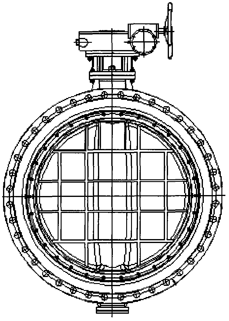 Eccentric two-way sealing butterfly valve