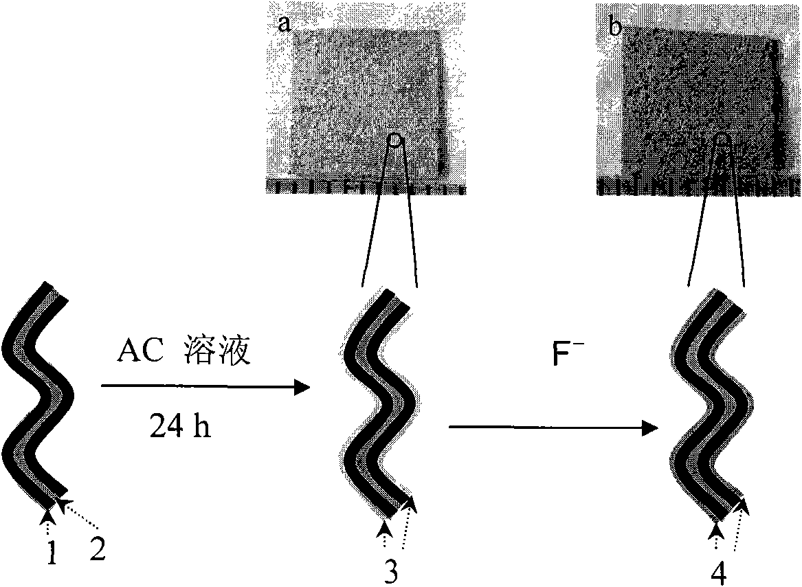 Method for preparing anionic colorimetric sensing cellulosic material