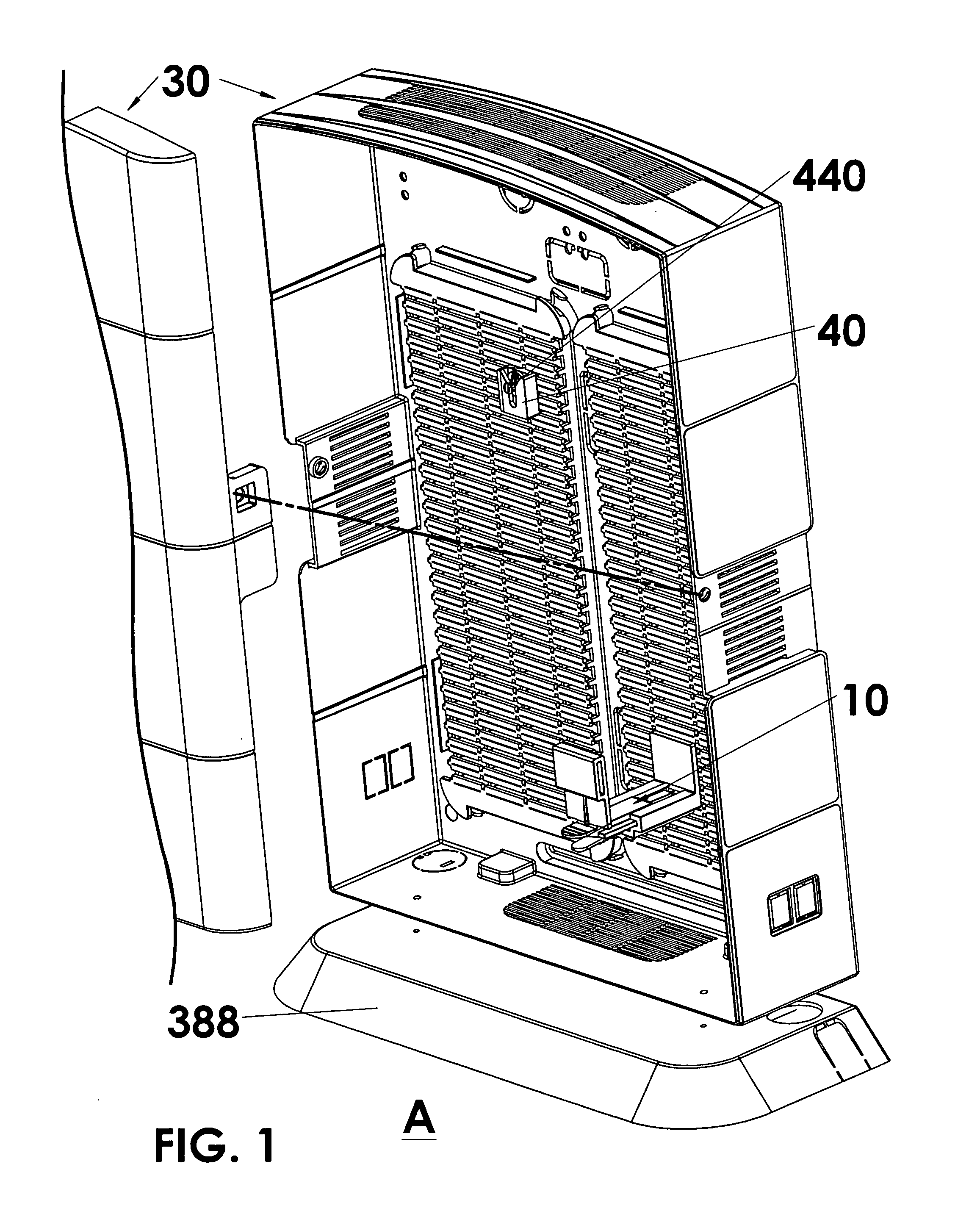 Unit for attaching and distribution of multimedia peripherals