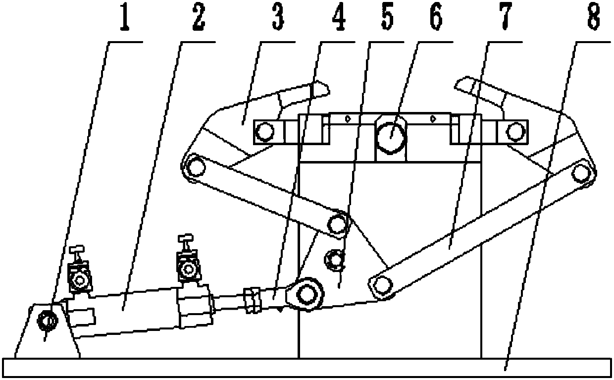 Special clamping equipment for double-sided pressing of plate workpieces