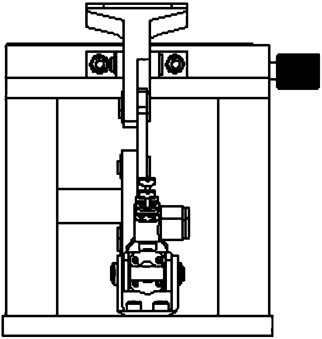 Special clamping equipment for double-sided pressing of plate workpieces