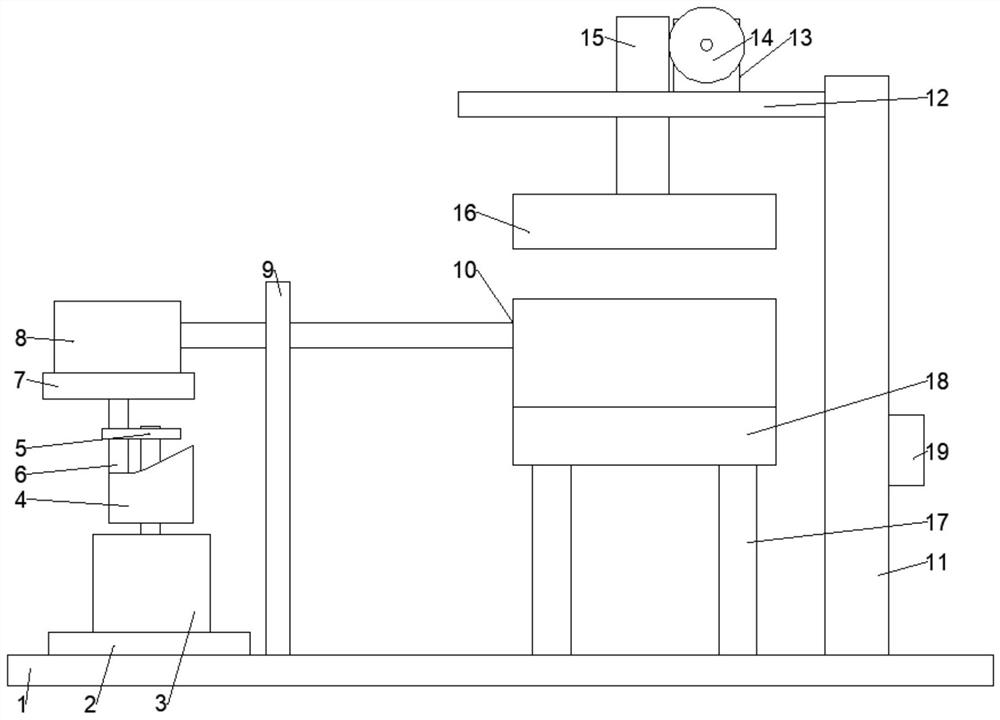 Large forging piece forming equipment for mining machinery