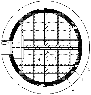 Semi-submersible deep-sea breeding device with dish-shaped flexible edge