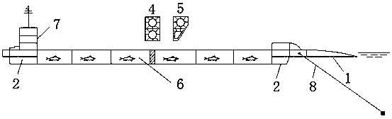 Semi-submersible deep-sea breeding device with dish-shaped flexible edge