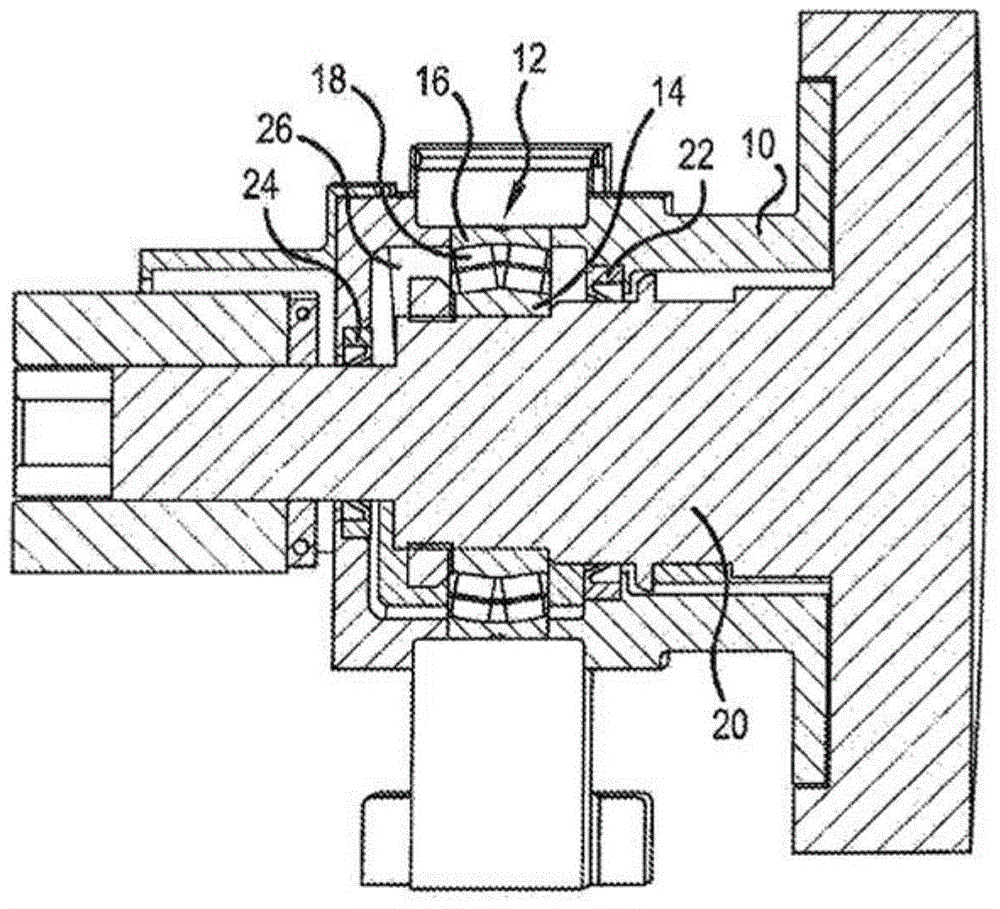 Bearing system with lubricated exclusion seal