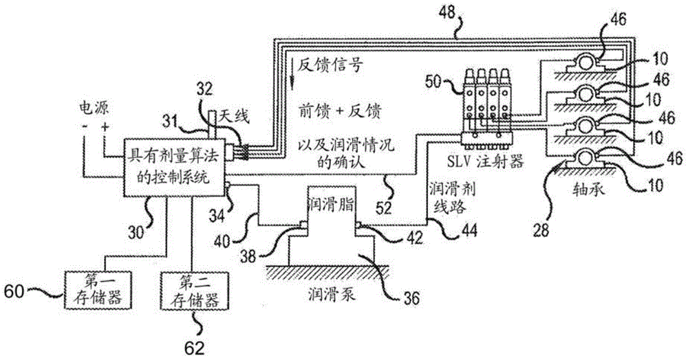 Bearing system with lubricated exclusion seal