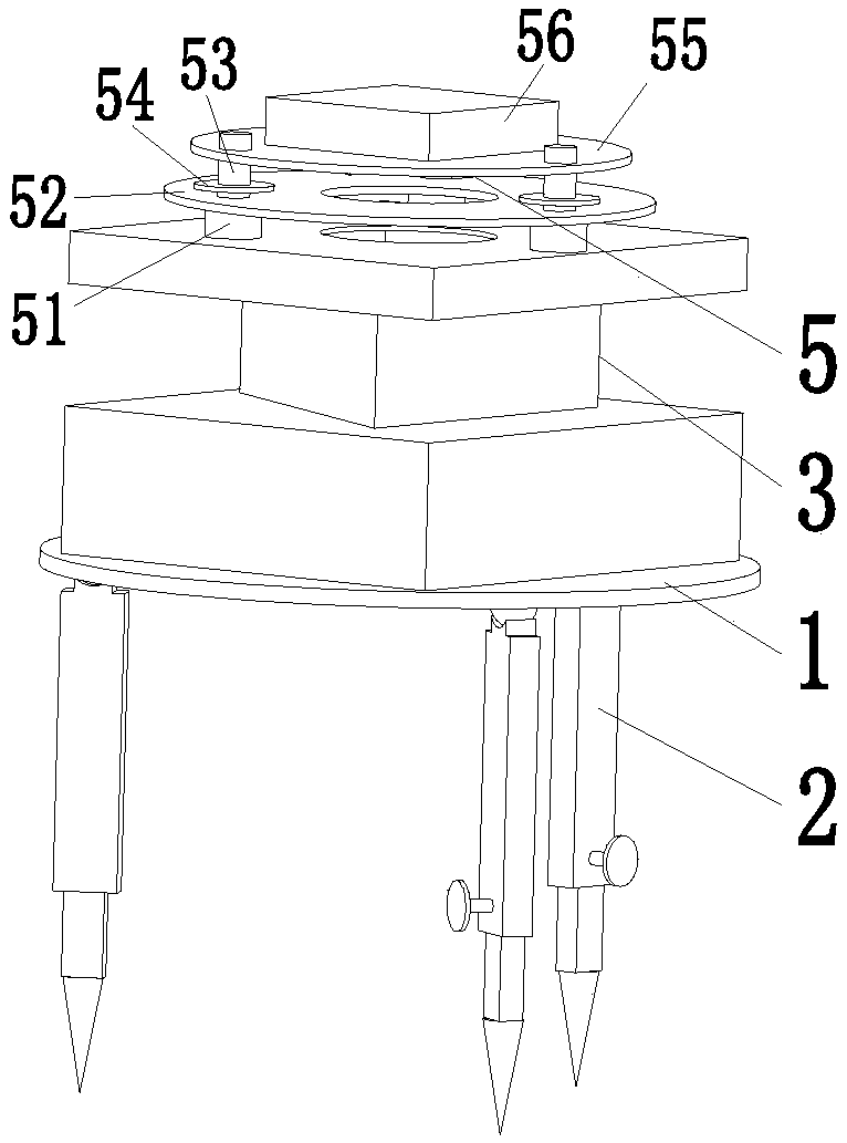 Receiver shelf for satellite positioning