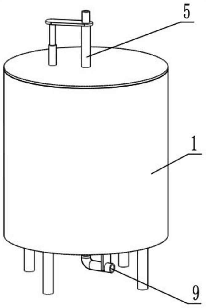 Chemical material processing system and processing method