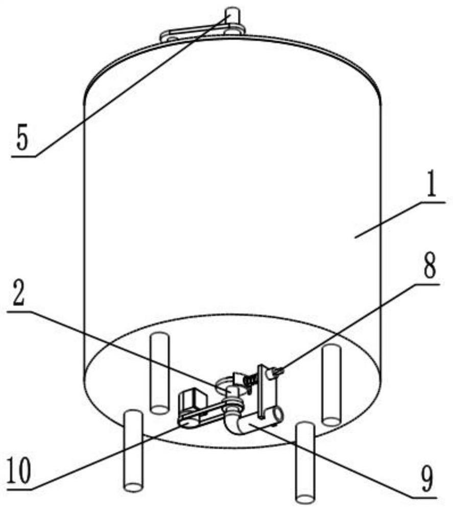 Chemical material processing system and processing method