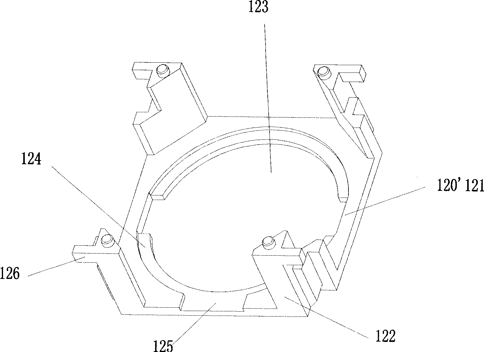 High pixel minitype optical auto focusing system driven by electromagnetic force