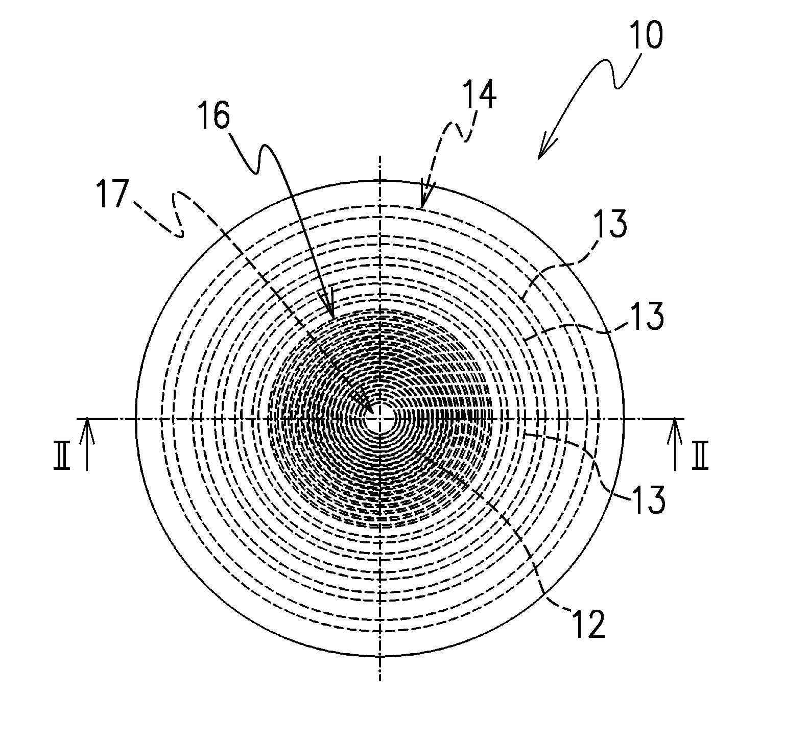 Lens member and optical unit using said lens member