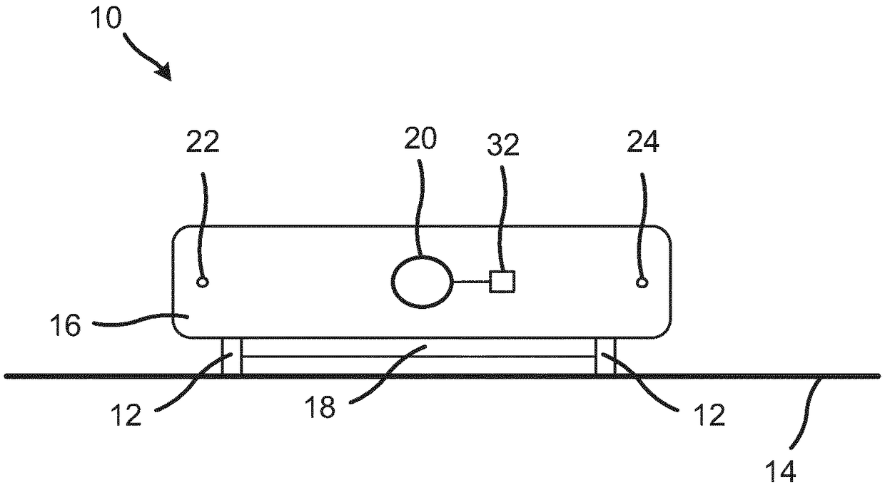 Robotic cleaning device