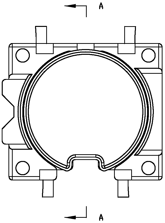 Computer liquid cooling source heat dissipation control module