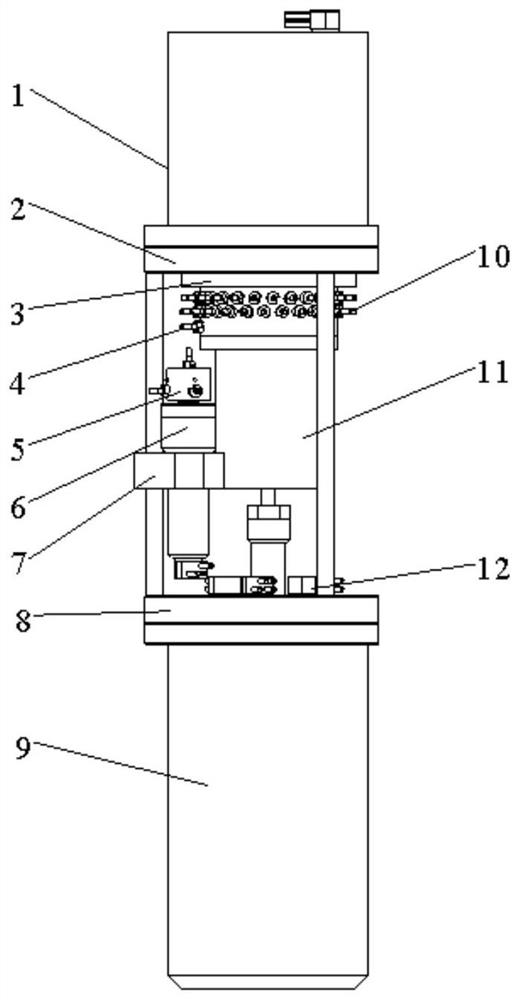 Deep-sea multi-path high-spatial-resolution water sampler carried on ROV (Remote Operated Vehicle)