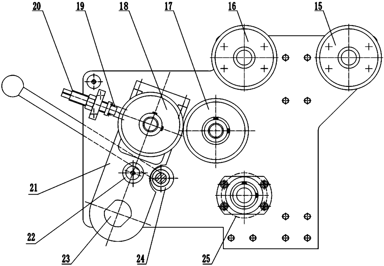 Finished aluminum foil plate shape offline dynamic detecting automatic control system and use method thereof