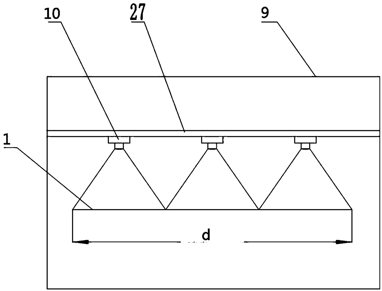 Finished aluminum foil plate shape offline dynamic detecting automatic control system and use method thereof