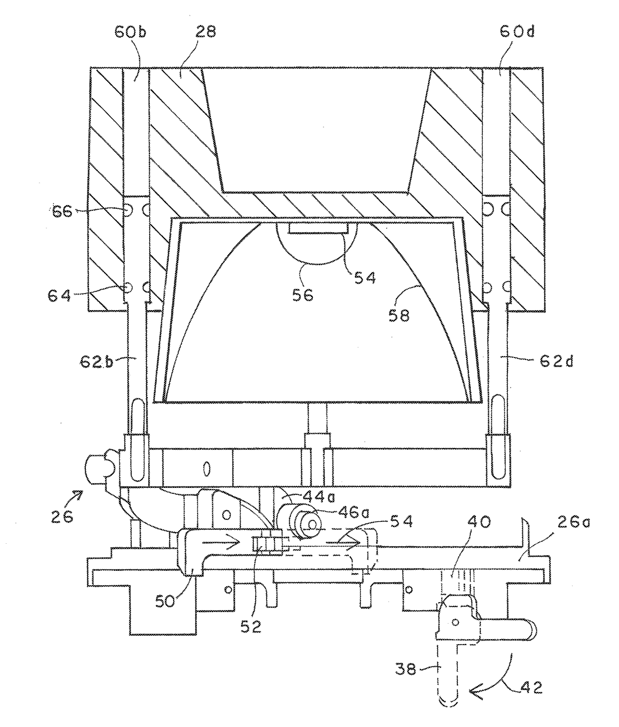 Recessed downlight fixture and method for installing and universally adjusting the fixture in a retrofit application