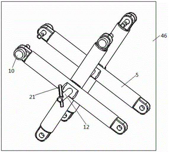 High-altitude operation platform based on PLC control and use method thereof