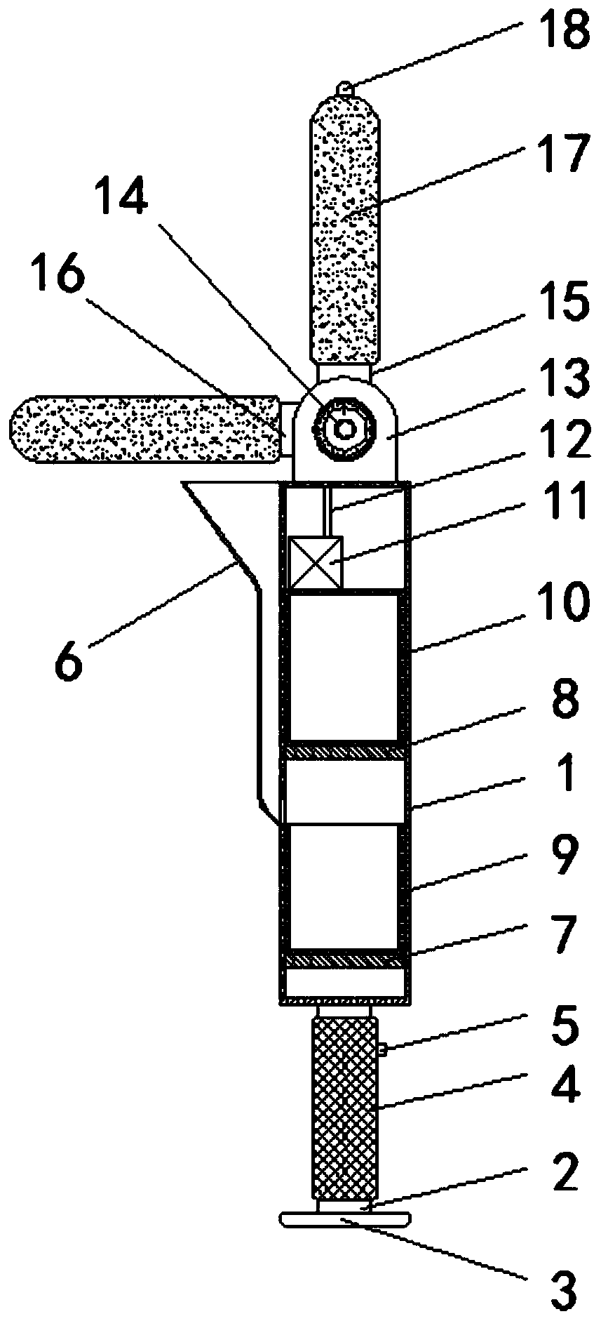 Carbon fiber cloth grinding device ensuring corner radian consistency